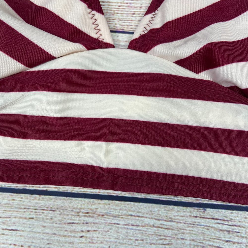 NWT Old Navy Striped Swim Bikini Top Size XL - Picture 3 of 4